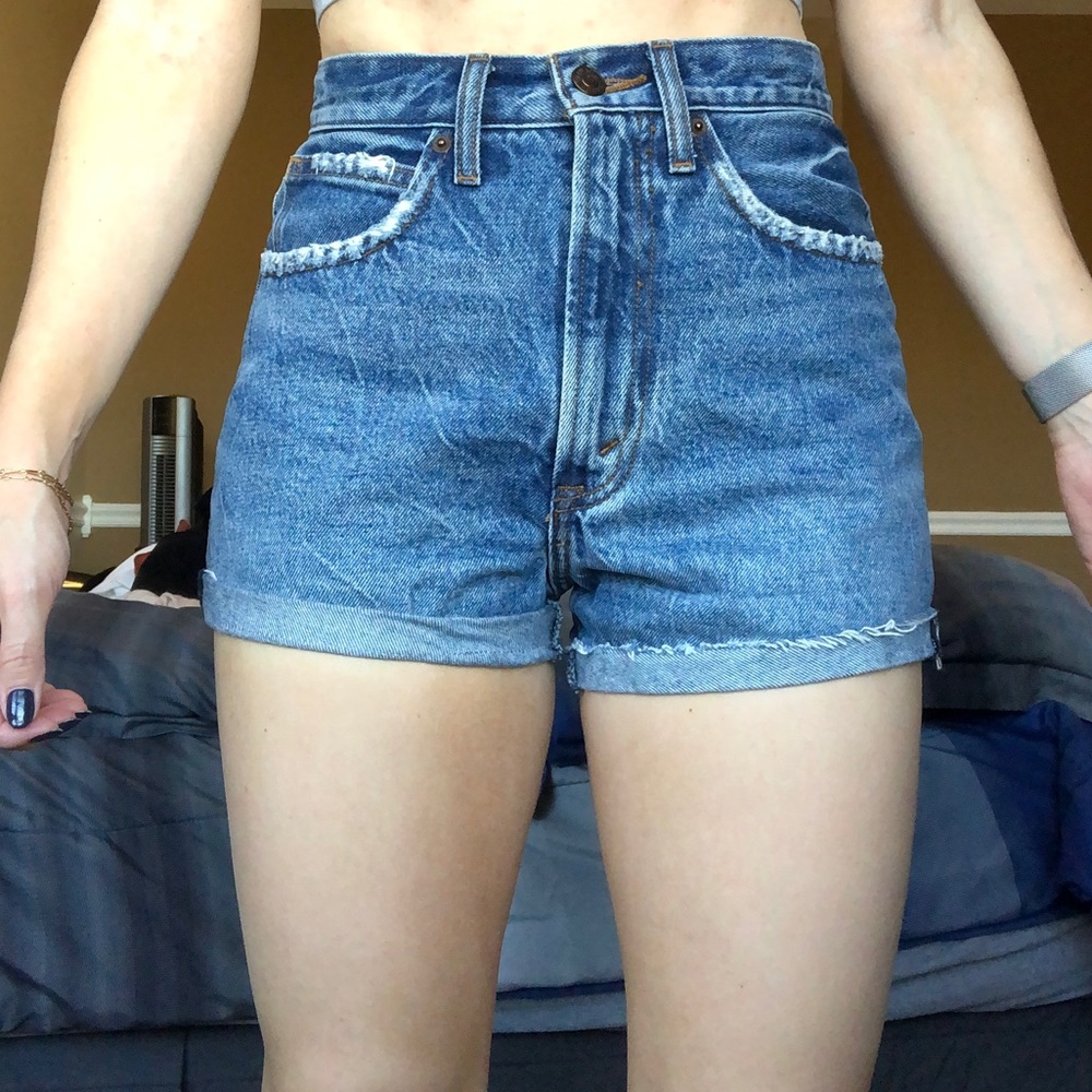 Abercrombie jean shorts